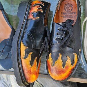 90s Flame Tredair shoes made in england